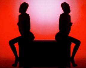 Nude Art - Girl in Red Room