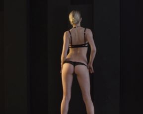 Nude Art - Glamour Girl on Sofa