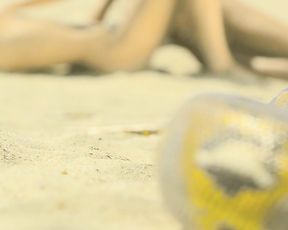 Nude Art Outdoor  - Two Girls on the Sand