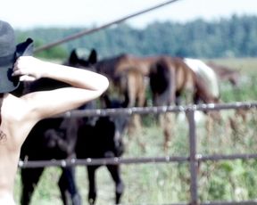 Nude Outdoors - Hot Brunette