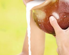 Nude Outdoors - Milking Models