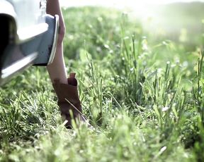 Nude Outdoors- Try Walking