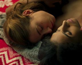 Lola Zackow, Madeleine Martin nude (lesbian sex scene) - Dystopia s01e01e03e06 (2021) TV show