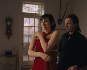 Krysta Rodriguez, Rebecca Dayan nude - Halston s01e01-02 (2021) TV show