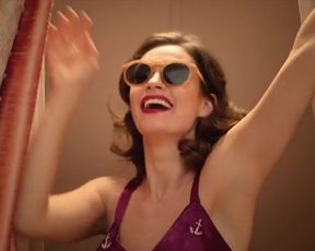 Lily James, Emily Beecham sexy and nude scenes - The Pursuit of Love s01e01-03 (2021) TV movie