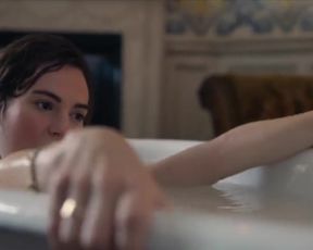 Lily James, Emily Beecham sexy and nude scenes - The Pursuit of Love s01e01-03 (2021) TV movie