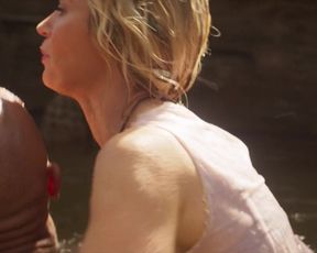 Emily Blunt hot - Jungle Cruise (2021) Underwater scene