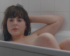 Pauline Romane - Amour (2021) nude bath scene