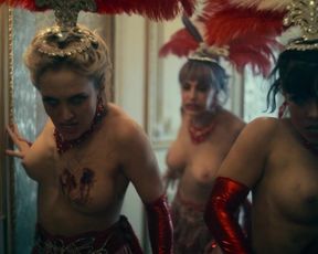 Monica Lopez, Sabine Varnes, Kelly Phelan nude - Army of the Dead (2021) topless short episode