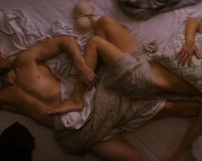 Kerry Bishe - Happily (2021) celebs sexy scene