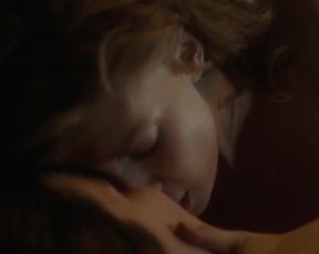 Vanessa Kirby , Katherine Waterston - The World to Come (2020) lesbian sexy scenes