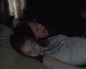 Vanessa Kirby , Katherine Waterston - The World to Come (2020) lesbian sexy scenes