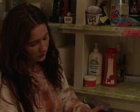 Elise Eberle - Shameless s11e07 (2021) celeb boobed scene