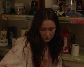 Elise Eberle - Shameless s11e07 (2021) celeb boobed scene