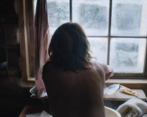 Robin Wright - Land (2021) celebs nude boobs scene