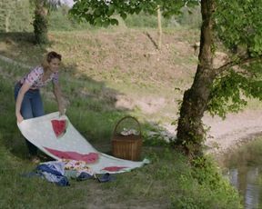 Alexandra Kronberger, Dagmar Bernhard - Ein wilder Sommer - Die Wachausaga (2018) celebrity boobed scene