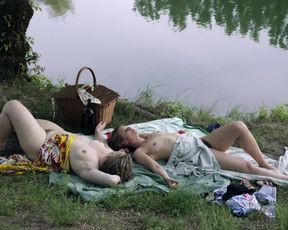 Alexandra Kronberger, Dagmar Bernhard - Ein wilder Sommer - Die Wachausaga (2018) celebrity boobed scene