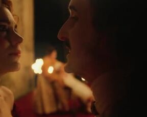 Chloe Py nude. Le Molière imaginaire (2024). Naked on Stage Movie Scene