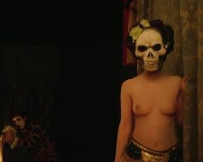 Chloe Py nude. Le Molière imaginaire (2024). Naked on Stage Movie Scene