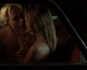 Clara Vanden Abeele, Sarah Vrignaud sexy. Lesbian Kiissing Scene "The Trailer From Hell" (2024)