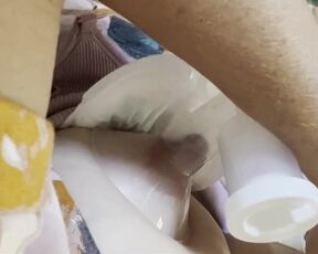 Close Up Tits pump lactation