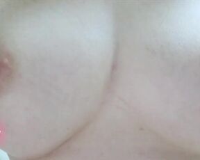 Nipple Orgasm Close UP. Perfect Asian Boobs