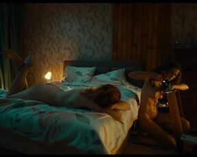 Sara Klimoska, Ana Stojanovska, Kamka Tocinovski, Simona Spirovska nude. Kaymak (2022). Nudity and Lesbian Scenes