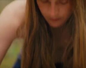 Marie Rahola topless, Perrine Livache, Rose Timbert nudity. The Cave of Lost Children (2024)