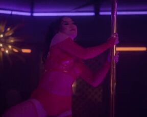 Jamie Renée Smith sexy. Grown-ish s06e11 (2024). Hot Striptease Scene