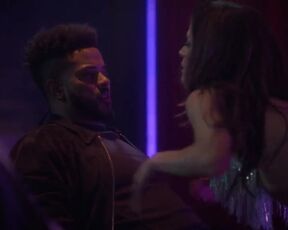 Jamie Renée Smith sexy. Grown-ish s06e11 (2024). Hot Striptease Scene