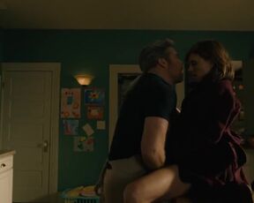 Katja Herbers Hot. Evil s04e01 (2024) TV Show Citchen Floor Sex scene