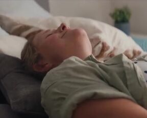 Matti Houghton nude. Three (2022). Explicit Nudity and Masturbation Scene