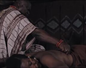 Tosin Adeyemi Topless. House of Ga’a (2024). Nudity Scene