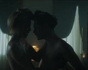 Evelyne Brochu topless, Valerie Dashwood nude - Paris Police 1900 s01e02-05 (2021)