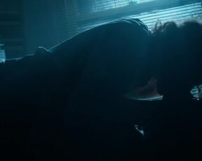 Karen Gillan hot. Sleeping Dogs (2024) Dressed sex scene