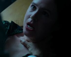 Karen Gillan hot. Sleeping Dogs (2024) Dressed sex scene