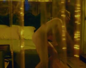 Marie Denarnaud Naked. DBI (2024). Nudity Scene in the Shower