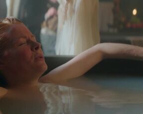 Alba August, Emily Beecham hot - Stockholm Bloodbath (2023) sexy scenes