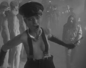 Nathalie Richard topless, Christa Théret, Agata Buzek, Claire Duburcq nude. She Is Conann (2023) erotic scene