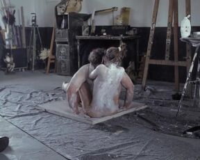 Hannah Prasse nude, Sandra Tirre topless. Aphasie (2022). Lusty Nudity Sex Scenes