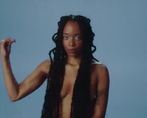 Jamila Woods topless. Practice (2023). Nudity Music Clip