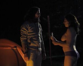 Elena Di Cioccio nude - 40 Climbing (2021) Topless Actress Outdoors