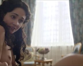 Tuppence Middleton topless - War and Peace (2016) Bedroom Nude Scene