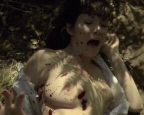 CLASSIC HORROR NUDE SCENES - Heather Montanez , Mandy Pauline nude - Cowboys and Zombies (2011)