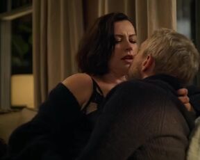 Celebs Hot Scenes Jenna Ortega hot, Gideon Adlon sexy, Dagmara Dominczyk hot - Miller's Girl (2024)