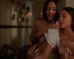 Virginia Gardner hot, Genesis Estevez nude, Esmeralda Felixtopless - Beautiful Wedding (2024)