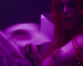 Bella Thorne nude - Rumble Through the Dark (2023) Hot Redhead Actress Scene