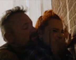 Bella Thorne nude - Rumble Through the Dark (2023) Hot Redhead Actress Scene