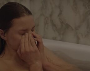 Iben Akerlie topless - Elephant Skin (2015) hot tub nude scene