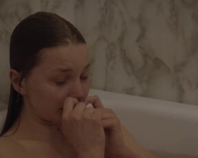 Iben Akerlie topless - Elephant Skin (2015) hot tub nude scene